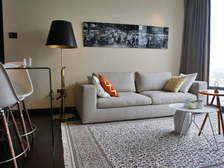 Appartement Dubai, By Lenny By Lenny Salas de estar modernas