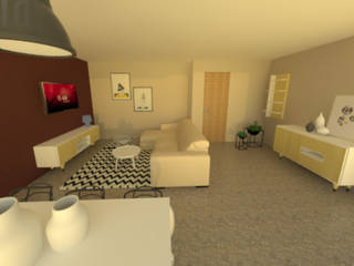 Work in progress , Muebles Capsir Muebles Capsir Scandinavian style living room