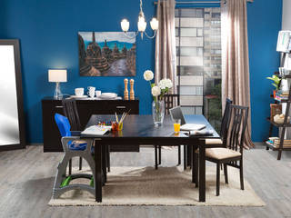 Comedor mayo , Idea Interior Idea Interior Classic style dining room Chipboard Black