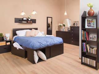 Recámara Mayo., Idea Interior Idea Interior Klassische Schlafzimmer Holzspanplatte Schwarz