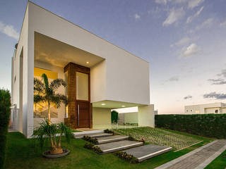 Casa Minimalista, Duo Arquitetura Duo Arquitetura ミニマルな 家