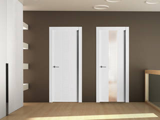 Serie Lacada, Puertas Castalla Puertas Castalla Puertas de estilo minimalista Madera Acabado en madera