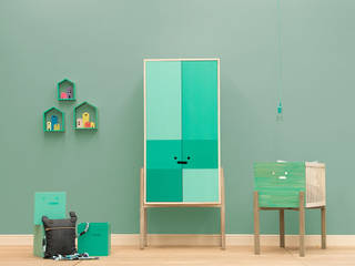 Muebles para bebés, MARIANGEL COGHLAN MARIANGEL COGHLAN Modern Kid's Room Wood Green