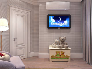 Children's room for a baby up to 3 years, Your royal design Your royal design Nursery/kid’s room Grey