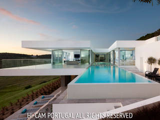 Villa Escarpa, Hi-cam Portugal Hi-cam Portugal 모던스타일 주택 철근 콘크리트