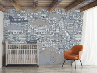 House Frame - Catalog 3, House Frame Wallpaper & Fabrics House Frame Wallpaper & Fabrics Modern houses