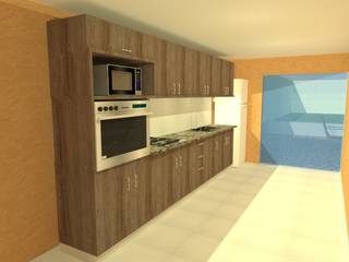 COLMENA, ESTUDIO PULAR ESTUDIO PULAR Minimalist kitchen