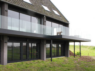 Moderne dijkwoning, Arend Groenewegen Architect BNA Arend Groenewegen Architect BNA Moderne Häuser