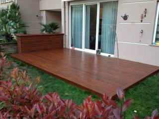 DECK , As3 Orman Ürünleri San Ve Tic Ltd Şti As3 Orman Ürünleri San Ve Tic Ltd Şti Modern style gardens Wood Wood effect