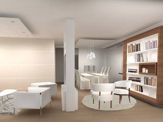 Living Comedor Recoleta, Interiores y Muebles Interiores y Muebles Salon moderne Beige