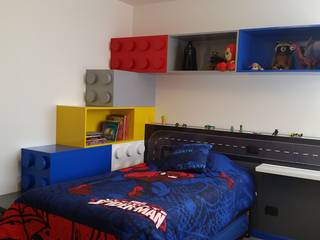 DORMITORIO LEGO, ARKILINEA ARKILINEA Modern Çocuk Odası