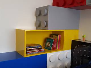 DORMITORIO LEGO, ARKILINEA ARKILINEA Modern Çocuk Odası