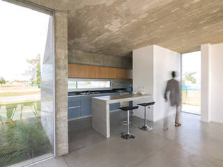 Casa CG342 - Casa sustentable, BAM! arquitectura BAM! arquitectura منازل الخرسانة