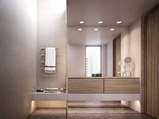 CASA PIA, LUV Studio LUV Studio Phòng tắm phong cách tối giản