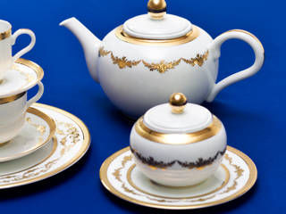 Imperio Gold, Porcel - Indústria Portuguesa de Porcelanas, S.A. Porcel - Indústria Portuguesa de Porcelanas, S.A. Cocinas de estilo clásico Porcelana