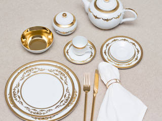 Imperio Gold, Porcel - Indústria Portuguesa de Porcelanas, S.A. Porcel - Indústria Portuguesa de Porcelanas, S.A. Кухня Фарфор