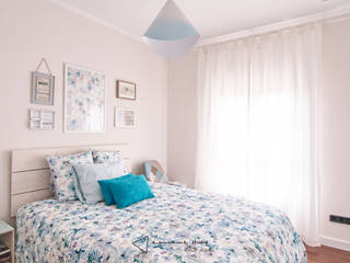 La casa de Inma, Emmme Studio Interiorismo Emmme Studio Interiorismo Mediterranean style bedroom