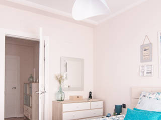 La casa de Inma, Emmme Studio Interiorismo Emmme Studio Interiorismo Mediterranean style bedroom