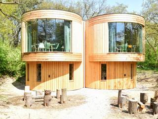 Logiesaccommodaties op camping Geversduin, Atelier09 Atelier09 商业空间