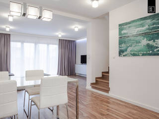 OSIEDLE PRZY ZAMKU TOPACZ, KODO projekty i realizacje wnętrz KODO projekty i realizacje wnętrz Living room