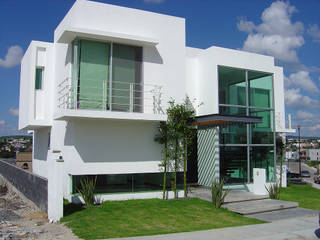 Casa Burguette, AParquitectos AParquitectos Modern home Glass