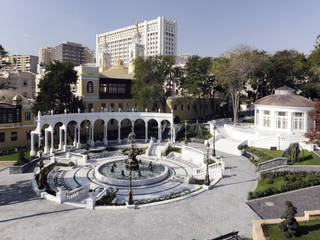 PUBLIC FOUNTAIN IN BAKU - AZ, DECORMARMI SRL DECORMARMI SRL Spazi commerciali Marmo