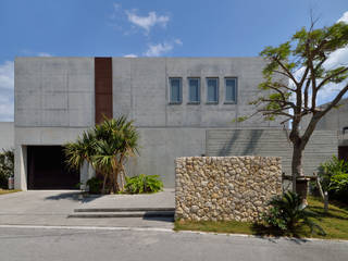 Nt-house, 門一級建築士事務所 門一級建築士事務所 Tropical style houses Concrete