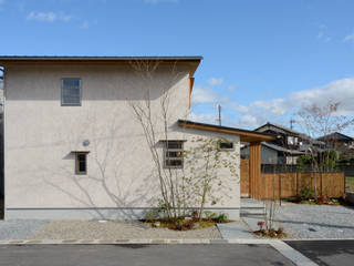 Okayama M.K_House, バウムスタイルアーキテクト一級建築士事務所 バウムスタイルアーキテクト一級建築士事務所 Casas estilo moderno: ideas, arquitectura e imágenes