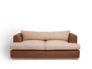 Sofa - Cube Collection, Mille Boutique Ltd Mille Boutique Ltd ห้องนั่งเล่น ขนแกะ Orange