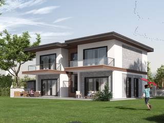 Panorama villaları, F&F mimarlik F&F mimarlik Casas modernas: Ideas, diseños y decoración Concreto