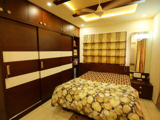 Independent house Manglore.., Ashpra Interiors Ashpra Interiors Tropical style bedroom