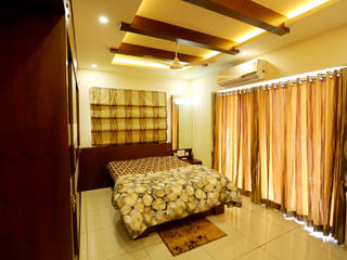 Independent house Manglore.., Ashpra Interiors Ashpra Interiors Tropical style bedroom