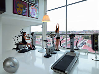 Salle de sport à domicile, Athletica Design Athletica Design Modern gym