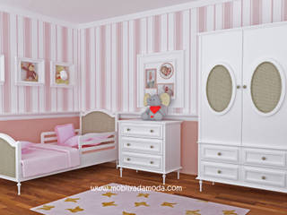 Özel Tasarım Country Bebek&Çocuk Odası, MOBİLYADA MODA MOBİLYADA MODA Country style nursery/kids room Wood Wood effect