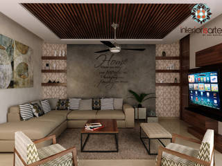 Residencia MR , Interiorisarte Interiorisarte Modern Living Room Wood Wood effect