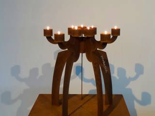 candlestick 'SINDRI' black, PRODUCTLAB we create PRODUCTLAB we create Living room Iron/Steel