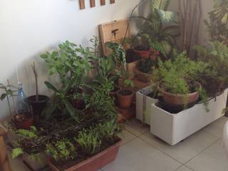 Jardim em Apartamento, Dora Brasil Arquitetura Dora Brasil Arquitetura