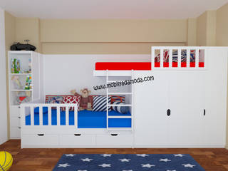 Kişiye Özel Ranza Tasarımı, MOBİLYADA MODA MOBİLYADA MODA Modern nursery/kids room Wood Wood effect