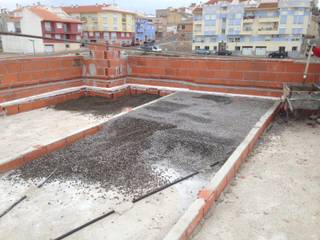 VIVIENDA UNIFAMILIAR AISLADA, FRAMASA CONSTRUCTORA DEL NOROESTE SLU FRAMASA CONSTRUCTORA DEL NOROESTE SLU Modern Terrace