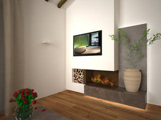 Residenza al Duomo, B+P architetti B+P architetti Living room