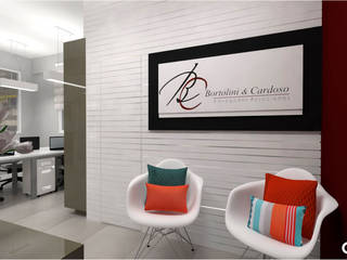 Bertolini & Cardoso Advocacia, CTRL | interior design CTRL | interior design Study/office