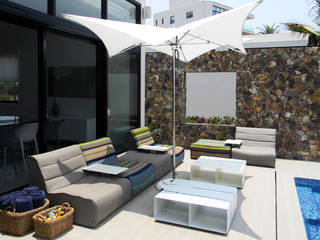 Villa Amanda, Acapulco, MAAD arquitectura y diseño MAAD arquitectura y diseño Patios & Decks Furniture