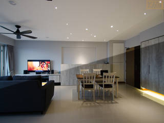 BTO @ Punggolin Hotel Style, Designer House Designer House Salas de estar modernas