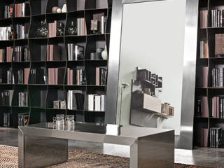 Stolik kawowy Deck włoskiej marki Ronda Design , BandIt Design BandIt Design ห้องนั่งเล่นโต๊ะกลางและโซฟา เหล็ก Metallic/Silver