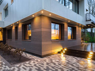 Современный дом у озера, Дмитрий Кругляк Дмитрий Кругляк 現代房屋設計點子、靈感 & 圖片