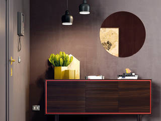 ON BOOK, VIVE VIVE Ruang Makan Modern Kayu Wood effect