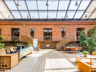 Oficinas Aguirre Newman - Allende Arquitectos, Luzestudio - Fotografía de arquitectura e interiores Luzestudio - Fotografía de arquitectura e interiores Gewerbeflächen