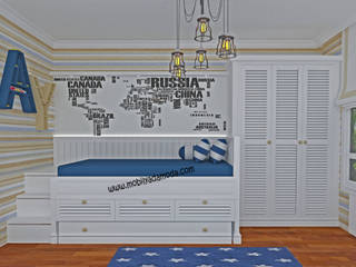 Ahmet Yahya'nın Odası, MOBİLYADA MODA MOBİLYADA MODA Country style nursery/kids room Wood Wood effect