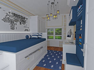 Ahmet Yahya'nın Odası, MOBİLYADA MODA MOBİLYADA MODA غرفة الاطفال خشب Wood effect