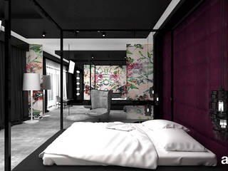 ARTDESIGN HOME COCKTAIL | WNĘTRZA DOMU (II), ARTDESIGN architektura wnętrz ARTDESIGN architektura wnętrz Modern style bedroom